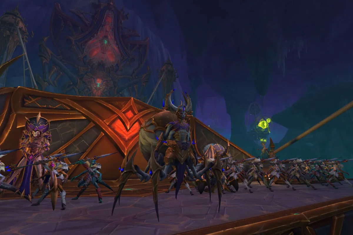 Nerub-ar Palace Mythic, Story Mode, Raid Finder