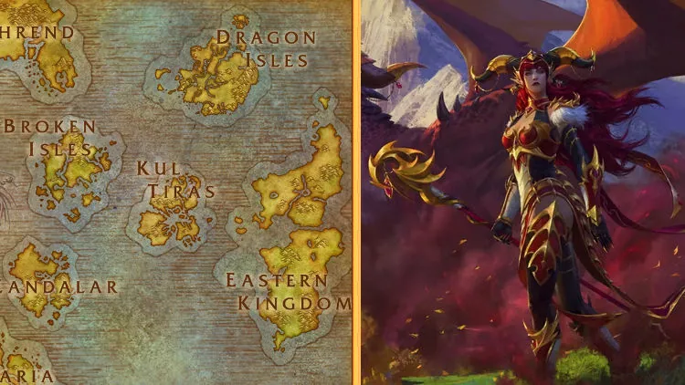 World of Warcraft Leveling Zones
